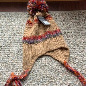 One Size Larkspur Earflap Beanie